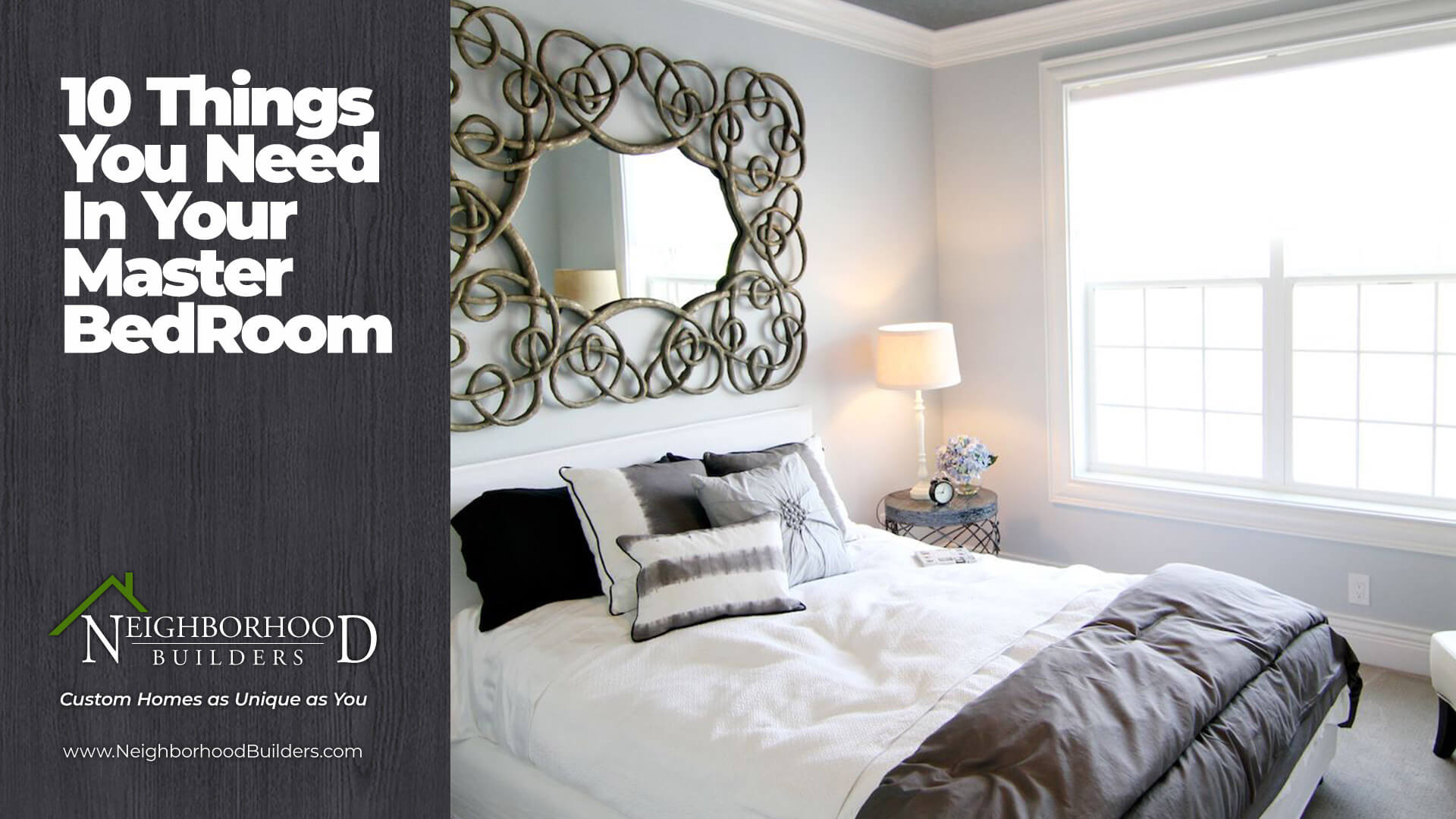 10 Things You Need in Your Master Bedroom