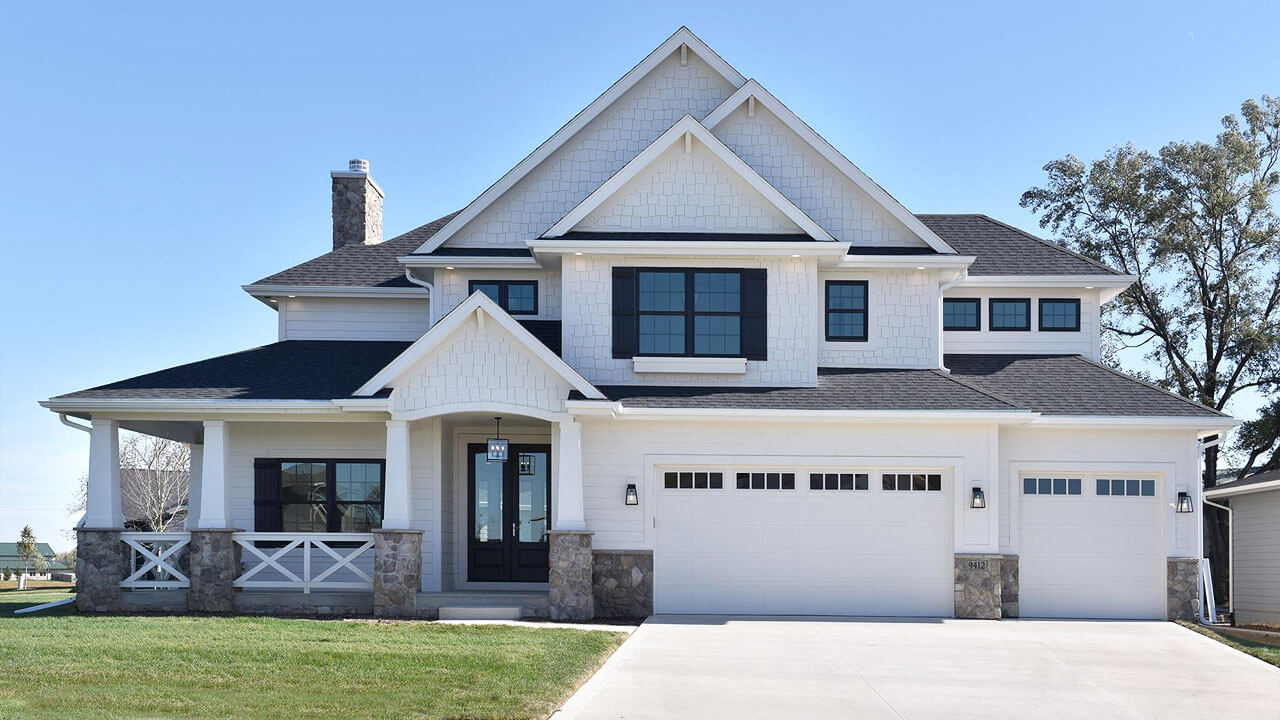 Stunning home built by Neighborhood Builders in Des Moines, Iowa